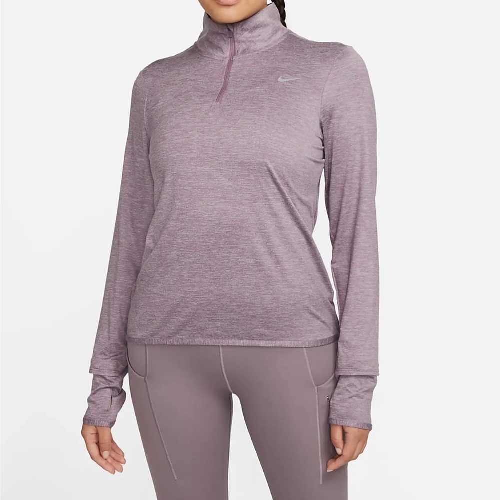 Nike Swift Element - Lavender Quarter Zip